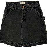 Authentic Collection Carpenter Shorts - 32W 9L Black Cotton