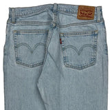501 Levis Jeans - 30W 26L Light Wash Cotton