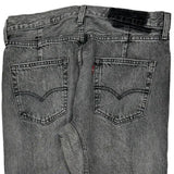 501 Levis Jeans - 35W 30L Gray Cotton