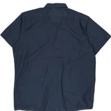 Icehouse Dickies Short Sleeve Shirt - XL Navy Polyester Blend