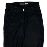 Carhartt Double Knee Carpenter Trousers - 30W 30L Black Cotton