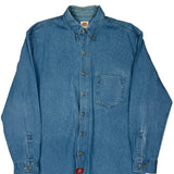 Dickies Denim Shirt - Large Blue Cotton