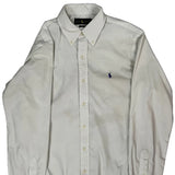 Ralph Lauren Shirt - Medium White Cotton