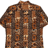 Reyn Spooner Hawaiian Shirt - Large Multicoloured Cotton