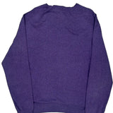 Polo By Ralph Lauren Jumper - XL Purple Cotton