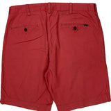 Polo By Ralph Lauren Chino Shorts - 32W 9L Red Cotton