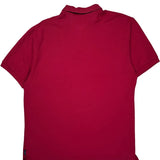 Chaps Ralph Lauren Polo Shirt - Large Red Cotton