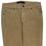 Calvin Klein Jeans Cord Trousers - 31″ Waist Beige Corduroy