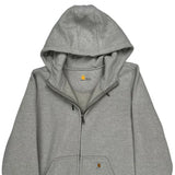 Carhartt Hoodie - 2XL Gray Cotton Blend