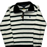Age 3 Polo By Ralph Lauren Striped Rugby Shirt - XS White Cotton