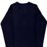 Carhartt Long Sleeve T-Shirt - XS Navy Cotton