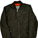 Levis Bomber Jacket - Small Green Polyester
