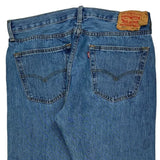 501 Levis Jeans - 36W 30L Blue Cotton