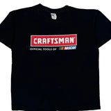 Anvil Nascar T-Shirt - Large Black Cotton