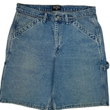 Polo By Ralph Lauren Carpenter Shorts - 34W 9L Blue Denim