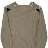 Tommy Hilfiger Argyle Jumper - Small Black Cotton