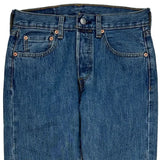 Levis 501 Jeans - 30W 30L Blue Denim