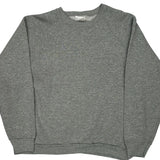 Fruit Of The Loom Blank Sweatshirt - XL Gray Cotton Blend