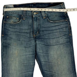 Carhartt Boot Cut Jeans - 34W 30L Blue Cotton