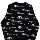 Reverse Weave Champion Sweatshirt - Small Black Cotton