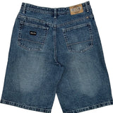 Brooklyn Xpress Denim Shorts - 32W 11L Blue Cotton