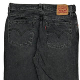 501 Levis Jeans - 31W 27L Gray Cotton