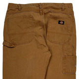 Dickies Carpenter Trousers - 36W 30L Brown Cotton