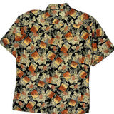 Campia Moda Floral Hawaiian Shirt - Medium Multicoloured Viscose