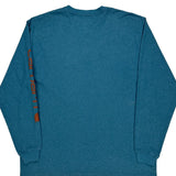 Carhartt Long Sleeve T-Shirt - XL Blue Cotton