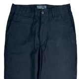 Polo By Ralph Lauren Trousers - 30W 30L Navy Linen