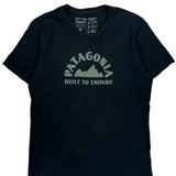 Patagonia Slim Fit T-Shirt - Medium Black Cotton