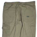 Wrangler Cargo Trousers - 38W 32L Khaki Cotton