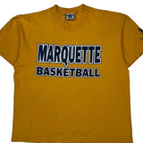 Made In USA Lee College T-Shirt - XL Yellow Cotton