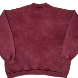 Made In USA Shirt Lake Catch And Release Sweatshirt - XL Burgundy Cotton