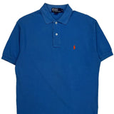 Polo By Ralph Lauren Polo Shirt - Small Blue Cotton