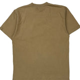Dickies T-Shirt - Large Khaki Cotton
