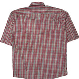 Barbour Short Sleeve Shirt - XL White Cotton