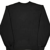Adidas Sweatshirt - Large Black Cotton Blend