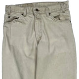 Levis Jeans - 31W 30L Beige Cotton