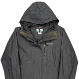 Columbia Waterproof Jacket - XL Gray Polyester