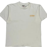 Single Stitch Jon Anderson Tour 88 Oneita T-Shirt - Large White Cotton