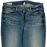 True Religion Skinny Jeans - 30W UK 10 Blue Denim