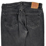501 Levis Jeans - 34W 34L Grey Denim