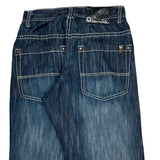 Southpole Wide Leg Jeans - 28W 30L Blue Denim