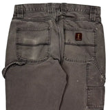 Unbranded Carpenter Pants - 32W 34L Gray Cotton