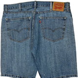 Levis Denim Shorts - 36W 10L Blue Cotton