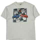 California Back 2 Back 1997 Hanes Graphic T-Shirt - XL White Cotton