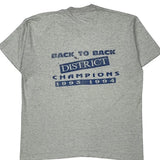 District Champions 1993-1994 Fruit Of The Loom Single Stitch T-Shirt - XL Gray Cotton Blend