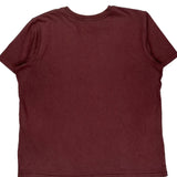 Age 16-18 Carhartt T-Shirt - XL Burgundy Cotton