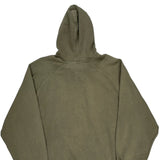 Nike Hoodie - Large Khaki Cotton